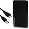 Storite Disco rigido esterno 500 GB HDD USB 3.0 Espansione di archiviazione di backup dei dati ultraveloce - Disco rigido portatile compatibile per Mac, laptop, PC, Xbox, Xbox One, PS4 (Nero)