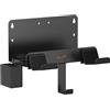 myWall my wall Supporto da parete per lettore multimediale - HZ52L, per console di gioco e accessori, Apple TV Box e Amazon Fire Box, supporto da parete per ricevitore TV magenta