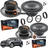 Hertz Kit 4 Casse Altoparlanti Woofer Hertz C165 ANT+POST per VW T-Roc
