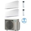 Daikin Climatizzatore GARANZIA ITALIA Daikin EMURA Dual Split Inverter 12000 + 12000 BTU con U.E. 2MXM50A9 Classe A+++/A++ NOVITA' 2024