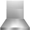 BERTAZZONI KPH120MASXT Cappa a parete, 120 cm, Serie Master, Acciaio Inox, 1 Motore, Installazione a parete, Nuova Classe A