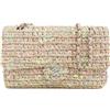 CHANEL Pre-Owned - Borsa a spalla media anni '04-'05 - Donna - pelle di agnello/tessuto - Taglia unica - Rosa