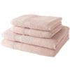 TODAY 2 asciugamani da bagno 50 x 90 + 2 lenzuola da bagno, 70 x 130 cm, 100% cotone, colore: rosa delle sabbie