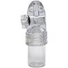M&M Smartek Dosatore Snuff Sniff Bottle Sniffer dispenser colori Germania (trasparente/trasparente)