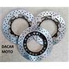 DCM COPPIA DISCO FRENO ANTERIORE + POSTERIORE YAMAHA TMAX 500 2004 2005 2006 2007