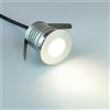 Faretto LED 3W IP68 per Piscine e Fontane Tondo Professional Colore Bianco Freddo 6.000K
