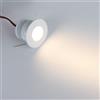 Faretto Segnapasso LED 3W, IP44, Bianco, 25°, 220V Bianco Caldo 3.000K