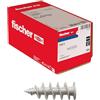Fischer FID II 50 mm, 50x Tasselli per Cappotto, Isolanti, per Fissaggio Carichi Leggeri, 570347