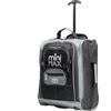 Aerolite MiniMAX Valigia Per Bambini EasyJet 45x36x20 Dimensione Max Trolley A Mano 30L Sotto Il Sedile Trolley Zaino Bagaglio A Mano Junior con 2 Anni Di Garanzia (Nera)