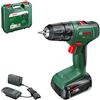 Bosch Home and Garden 06039D8004 Bosch Trapano Avvitatore EasyDrill 18V-40 (1 Batteria da 2,0 Ah, Sistema 18 Volt, in Custodia per Il Trasporto). 1/2