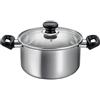 Tescoma CASSERUOLA CON COPERCHIO ø 22 CM, 4 LT "BRAVA"