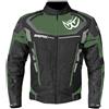 Berik Giubbotto Moto Tessuto Tecnico Berik 2.0 NJ-223318 Nero Verd