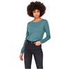 Vero Moda Vmcare Structure Ls O-neck Blou Ga Noos, Maglione Donna, Port Royale, XL