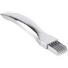 Jeffergarden Scallion Slicer Tritacarne manuale in acciaio inox Coltello per cipolle Coltello da cucina Coltello per verdure Chopper Tritacarne Utensili da cucina