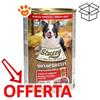 Stuzzy Dog Monoprotein con Manzo - Lattina Da 400 Gr - CONFEZIONE RISPARMIO