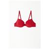Tezenis Reggiseno Push Up In Microfibra Riciclata Athens Donna Rosso