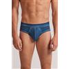 Intimissimi Slip In Cotone Natural Fresh Blu