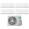 Hisense Climatizzatore Condizionatore Hisense Quadri Split Inverter serie ENERGY PRO X 12+12+12+12 con 4MW105U4RAA R-32 Wi-Fi Integrato 12000+12000+12000+12000