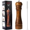 Binhai Macinapepe, Macina Pepe Sale, Macina Pepe Legno Massiccio Con Smerigliatrice Ceramica Regolabile Forte 8 Pollici