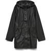 VERO MODA Vmmalou Aw22-Giacca Rivestita, Modello Noos Giacca Impermeabile, Nero, XS Donna