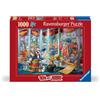 Ravensburger - Puzzle 1000 Pezzi Tom & Jerry | Puzzle Adulti E Bambini Con Una Misura Di 70x50 Cm | Regalo Per Adulti E Bambini Da 14 Anni E Più | Puzzles Ravensburger