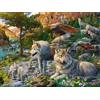 Ravensburger 12000719 - Lupi di primavera - puzzle 1500 pezzi - puzzle adulti e ragazzi da 14 anni, puzzle animali