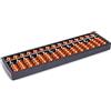 Tokaneit Abacus Matematico, Calcolatrice Abaco Cinese, Perla Aritmetica Conteggio, Abaco Cinese per Bambini Matematica Strumento di Calcolo (Rosso)