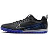 Nike Zoom Vapor 15 PRO Tf, Soccer Shoe Uomo, Black/Chrome-Hyper Royal, 40 EU