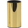 Gedy Elettra Porta Spazzolini Bagno in Acciaio inox finitura Oro, Portaspazzolini da bagno