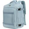 KLOSTAIN Zaino Ryanair 40x20x25 Zaino da Viaggio Aereo Bagaglio a Mano 20L Borsa da Cabina per Uomo e Donna Zaino da Viaggio Lavoro e Scuola Trekking, Puro