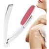 Generic Applicatore per crema per la schiena, pennello pieghevole per crema | Applicatore idratante per la schiena, applicatore per lozioni con manico lungo per medicine, crema per la pelle, crema solare