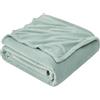 EHEYCIGA Coperta Pile Matrimoniale Maxi, Plaid Letto Coperte Pile di Flanella Calda Morbida, King 230x270 Verde Salvia