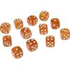 Dice4friends DIC37377 - Set di dadi D6 Pearl: Toffee (12)