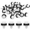 CGEAMDY 50 Pezzi Clip Di Fissaggio per Pannello Interno Portiera Auto, Clip Di Fissaggio Portatile per Porte Auto Pannello Paraurti, Robusto E Resistente Auto Fasteners Pannello Porta in Plastica