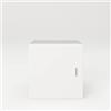 Phoenix Safe FORTUNA - Cassapanca con porta, colore: Bianco
