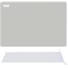 Foepoge Extra Grande 60 x 40 cm Tappetino in Silicone per Resina Epossidica, Alginato per Calchi, Kit per Calco in Gesso, Creazione Gioielli, Tappetini in Silicone per Friggitrice Ad Aria, Grigio