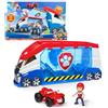 PAW Patrol, PAW Patroller trasformabile con lanciatore per veicoli, luci e suoni, personaggio di Ryder e quad giocattolo, Giocattoli per bambini e bambine da 3 anni in su