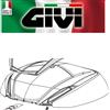 GIVI COPERCHIO ZV47CNM PER BAULETTO V47 NERO MONTATO GIVI