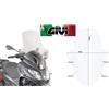 GIVI Parabrezza trasparente PIAGGIO Mp3 300 HPE 2019 2020 2021 2022 2023 2024 GIVI