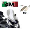 GIVI Parabrezza specifico trasparente COMPLETO HONDA Silver Wing 600 / ABS 2003 GIVI