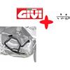 GIVI Paramotore nero ø 25mm bmw R 1200 R 2015 2016 2017 2018 CON KIT MONTAGGIO givi