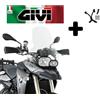 GIVI CUPOLINO COMPLETO ATTACCHI BMW F 650 GS/F 800 GS 2013 2014 2015 2016 2017 GIVI