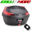 GIVI BAULETTO B37 MONOLOCK NERO VERSIONE LUSSO CON APERTURA TELECOMANDATA E LUCI