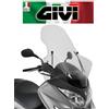 GIVI SOLO LASTRA Parabrezza trasparente per suzuki Burgman 125-200 ABS 2016 GIVI