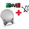 GIVI CUPOLINO FUME' KIT DI MONTAGGIO MOTO GUZZI V7 STONE 2021 2022 2023 2024 GIVI