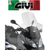 GIVI Parabrezza trasparente con paramani PIAGGIO MP3 Touring 300 2011 D5601ST GIVI