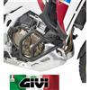 GIVI Paramotore inferiore nero ø25mm HONDA CRF 1100 L Africa Twin 2020 2021 GIVI