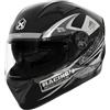 Mxshc Casco da motocross, da motocross, con doppia visiera, per adulti, uomini e donne, per moto, scooter, 54-61 cm