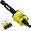 SabreCut 1 x SabreCut HSM016 16 mm ad alte prestazioni sottile lamiera d'acciaio sega a tazza Kit Caratteristiche corpo in acciaio e HSS M42 cobalto pergolato con profilo progressivo del dente