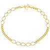 GioiaPura Bracciale Donna Catena Oro 9kt Gioiello Gioiapura Oro 375 GP9-S213854M18